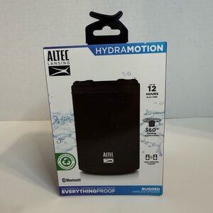 Altec Lansing Black Rugged Wireless Speaker